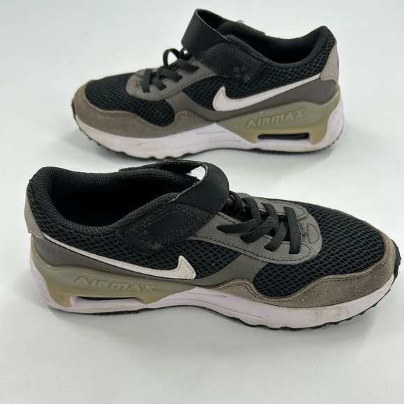 Nike AIR MAX Kids 2Y Grey Black White DQ0285-002 Athletic Sneakers - Picture 5 of 8